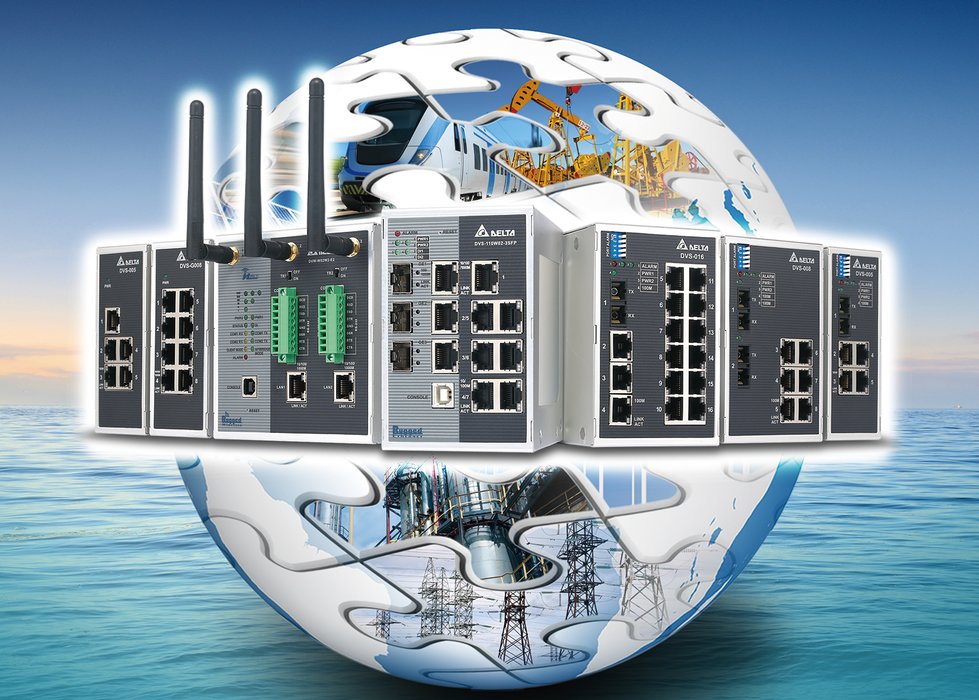 DVS Serileri Düşük Maliyetli Güvenilir Yönetimli Endüstriyel Ethernet Switchler